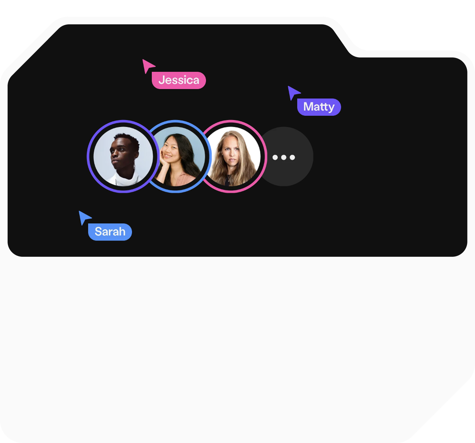 Team collaboration feature illustration